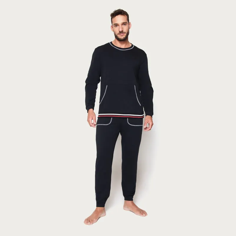 PALMERS - Pijama Manga Larga Hombre Palmers