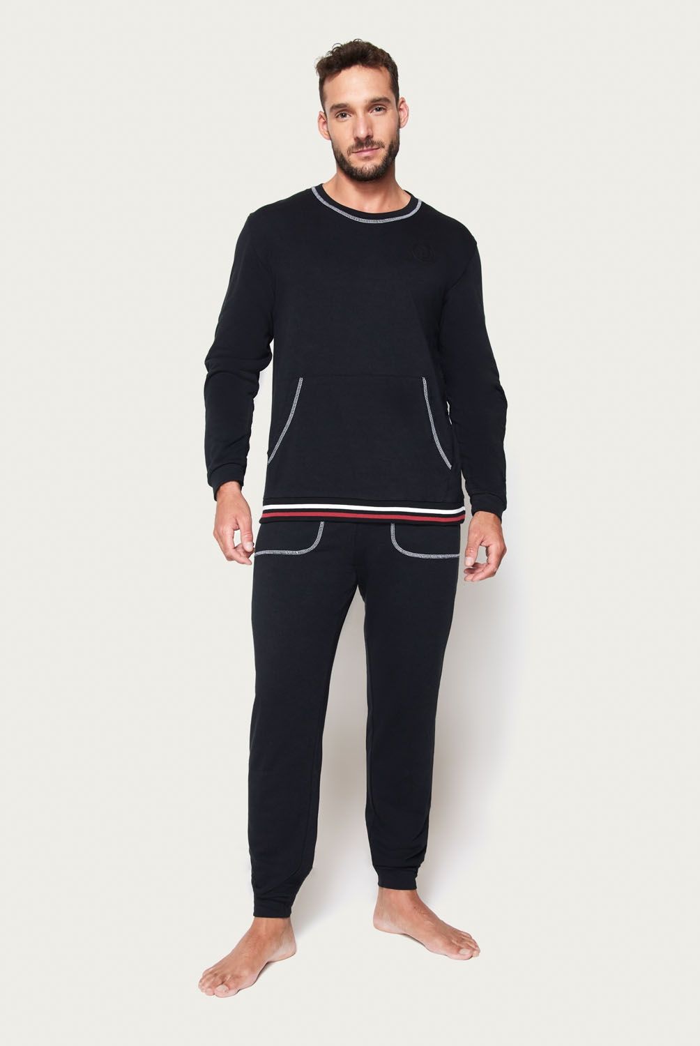 PALMERS - Pijama Manga Larga Hombre Palmers