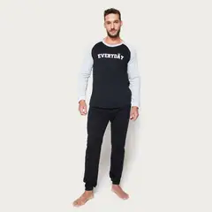PALMERS - Pijama Manga Larga Hombre
