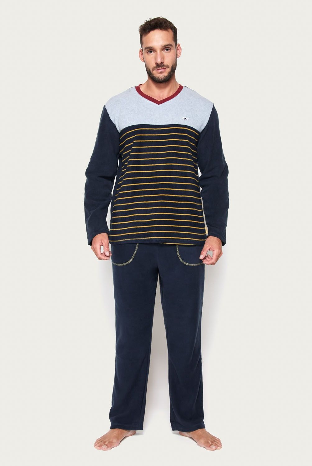 PALMERS - Pijama Manga Larga Hombre Palmers