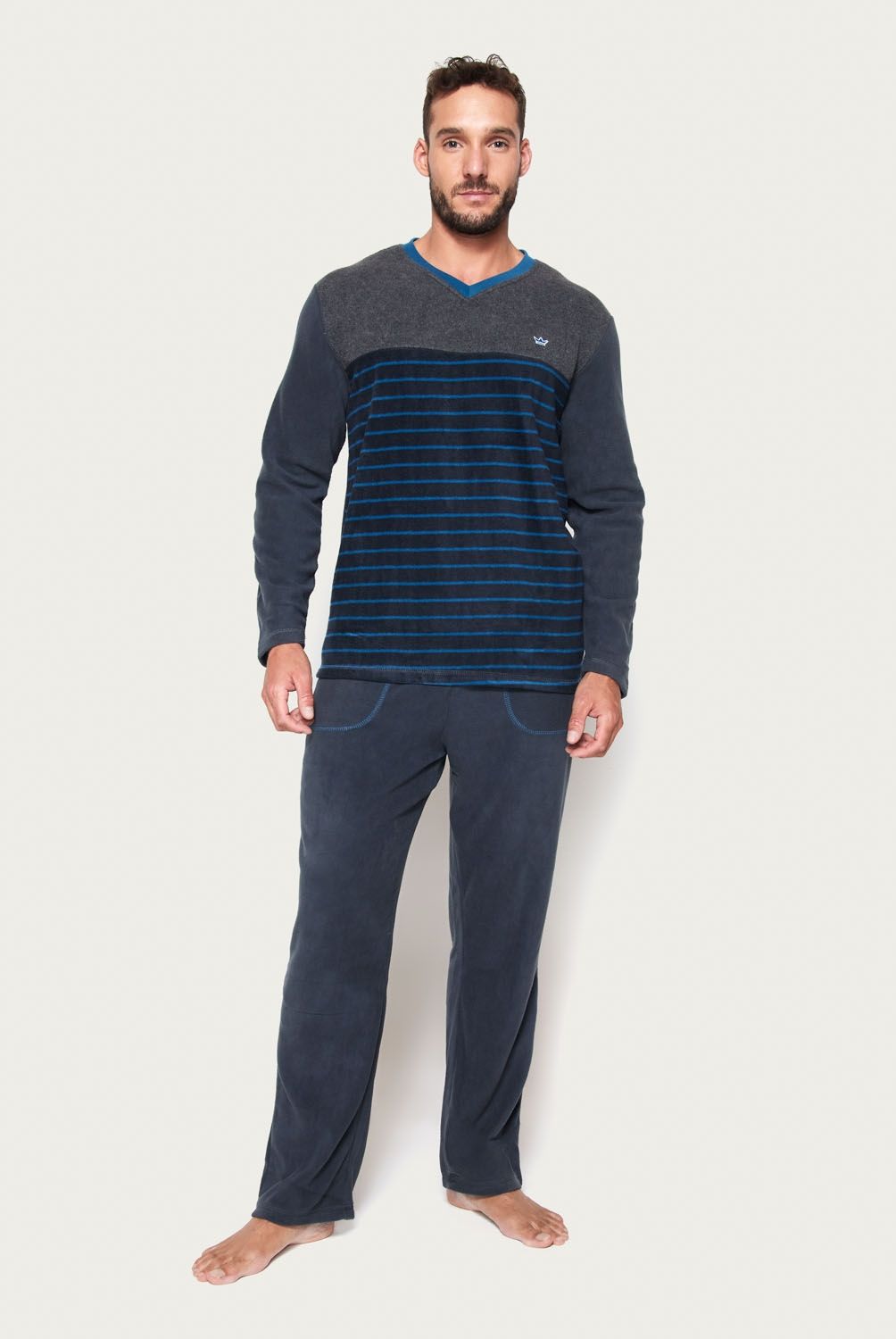 PALMERS - Pijama Manga Larga Hombre Palmers