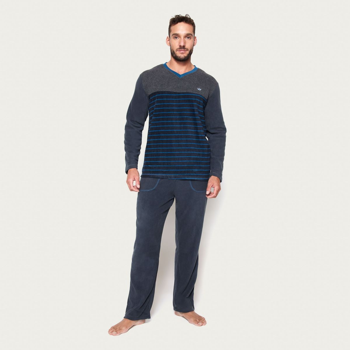 PALMERS - Pijama Manga Larga Hombre Palmers