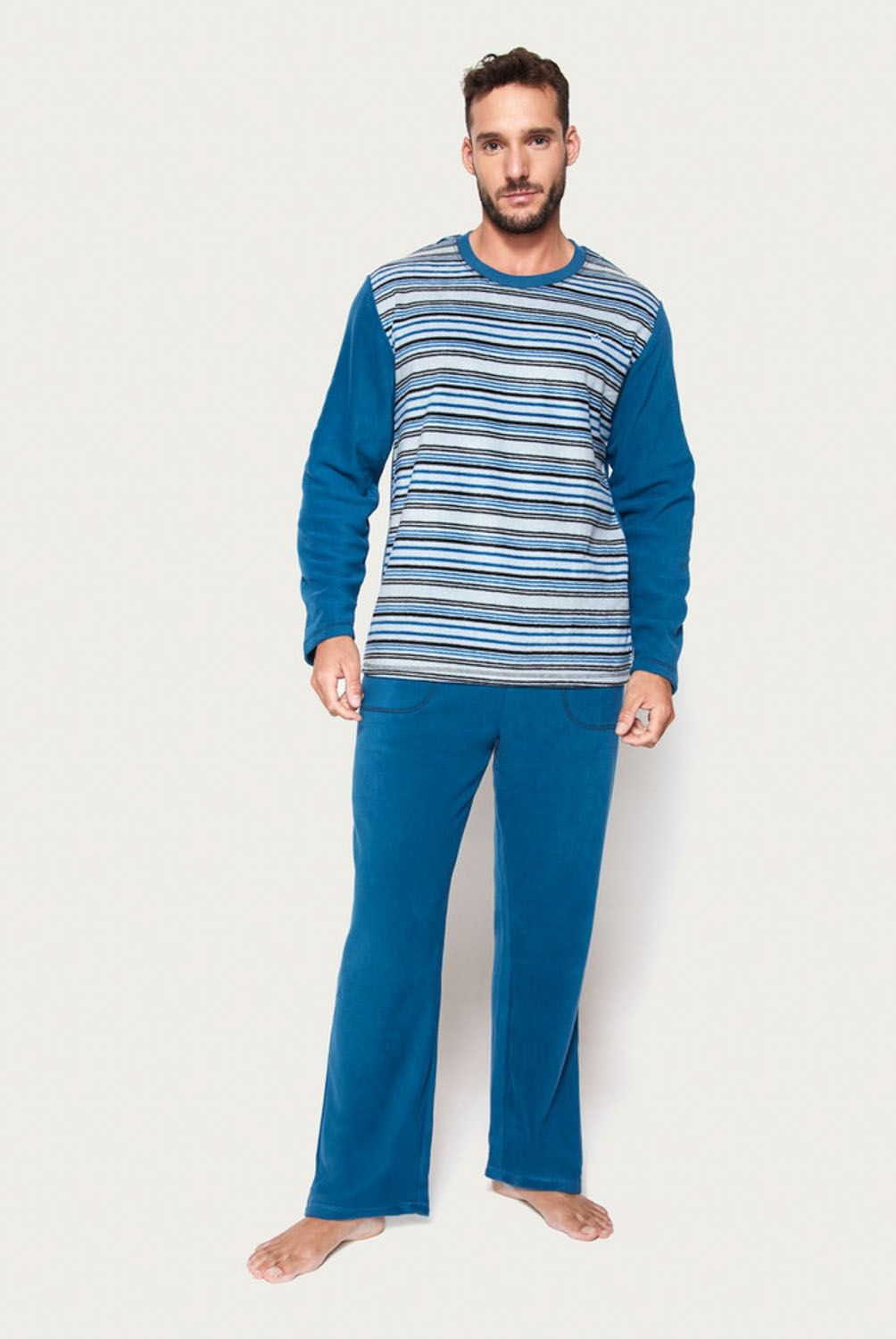 PALMERS - Pijama Manga Larga Hombre Palmers