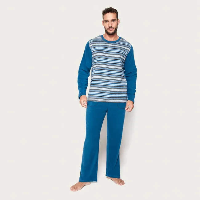 PALMERS - Pijama Manga Larga Hombre Palmers