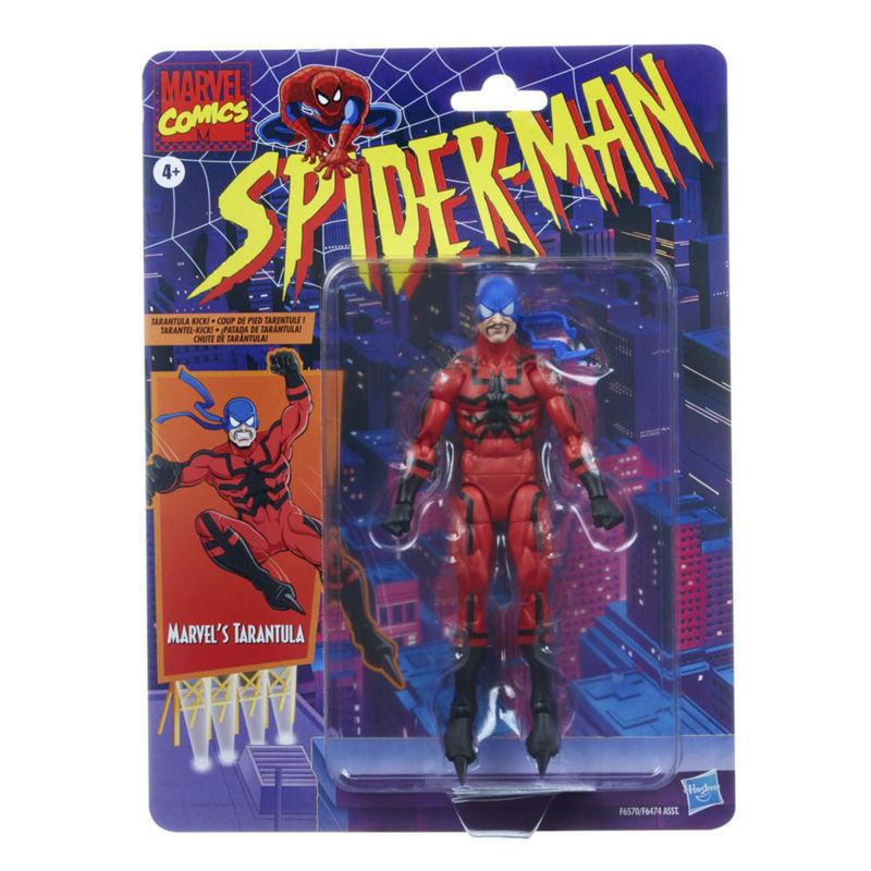 MARVEL - Figura de Acción Spiderman Legends Series Tarántula Marvel