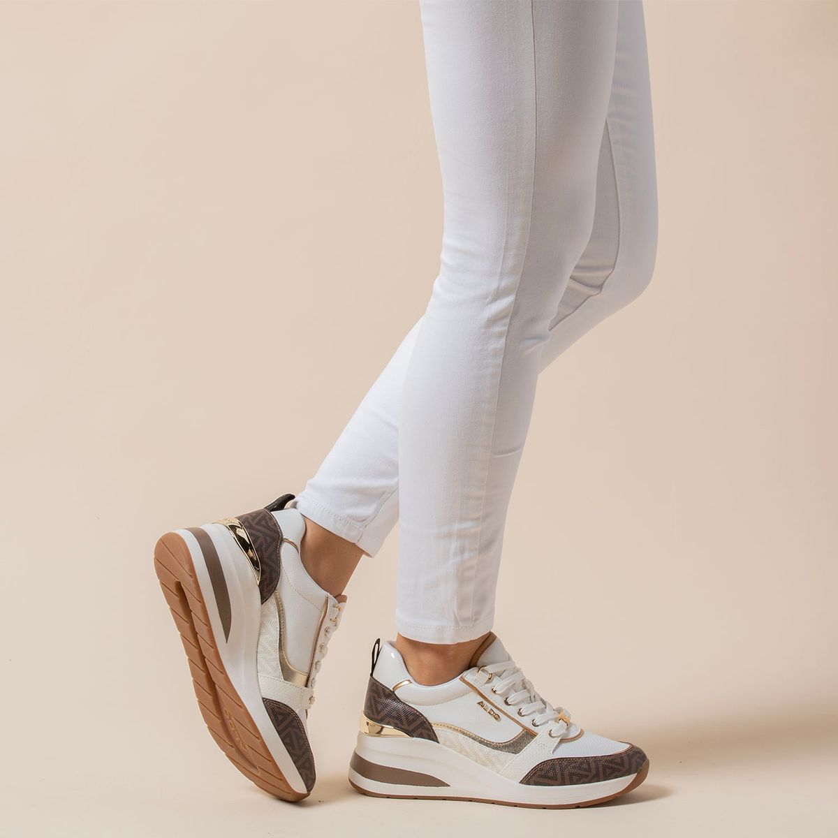 ALDO - Caroteriel Zapatilla Urbana Mujer Café Aldo