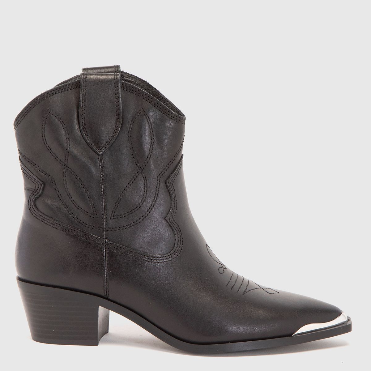 ALDO - Valley Bota Vaquera Mujer Cuero Negro Aldo