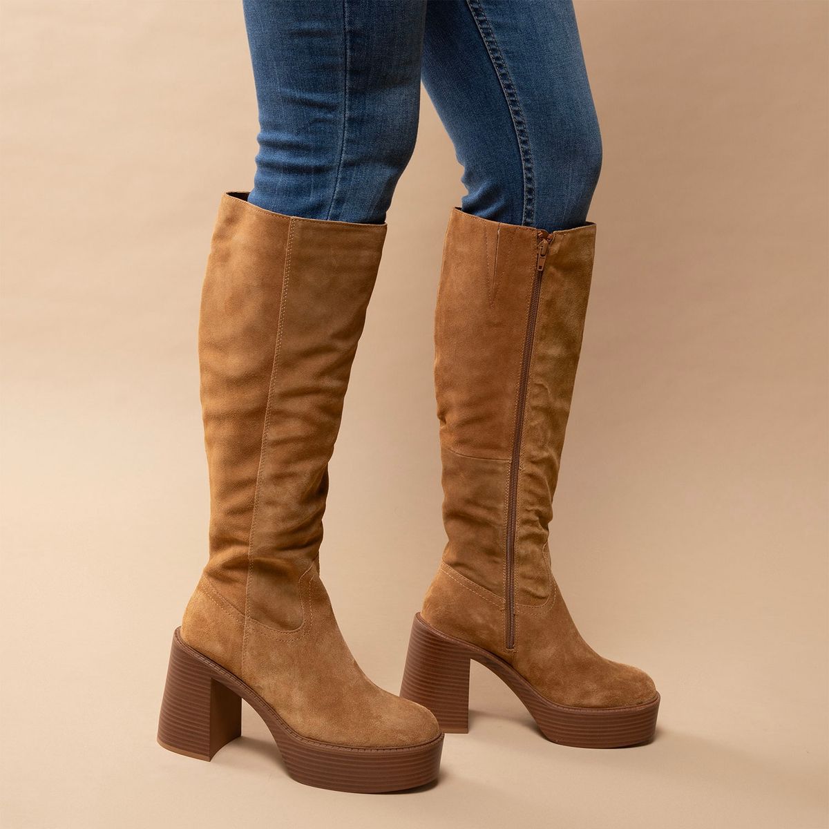 ALDO - Rykiel Bota Mujer Cuero Café Aldo