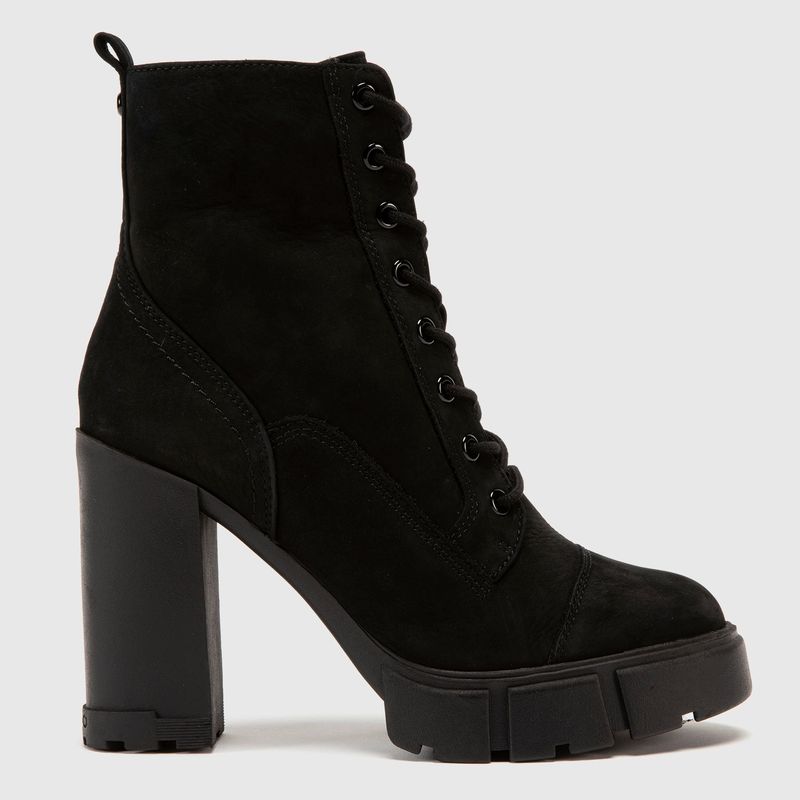 ALDO - Rebel. Botín Mujer Cuero Negro Aldo