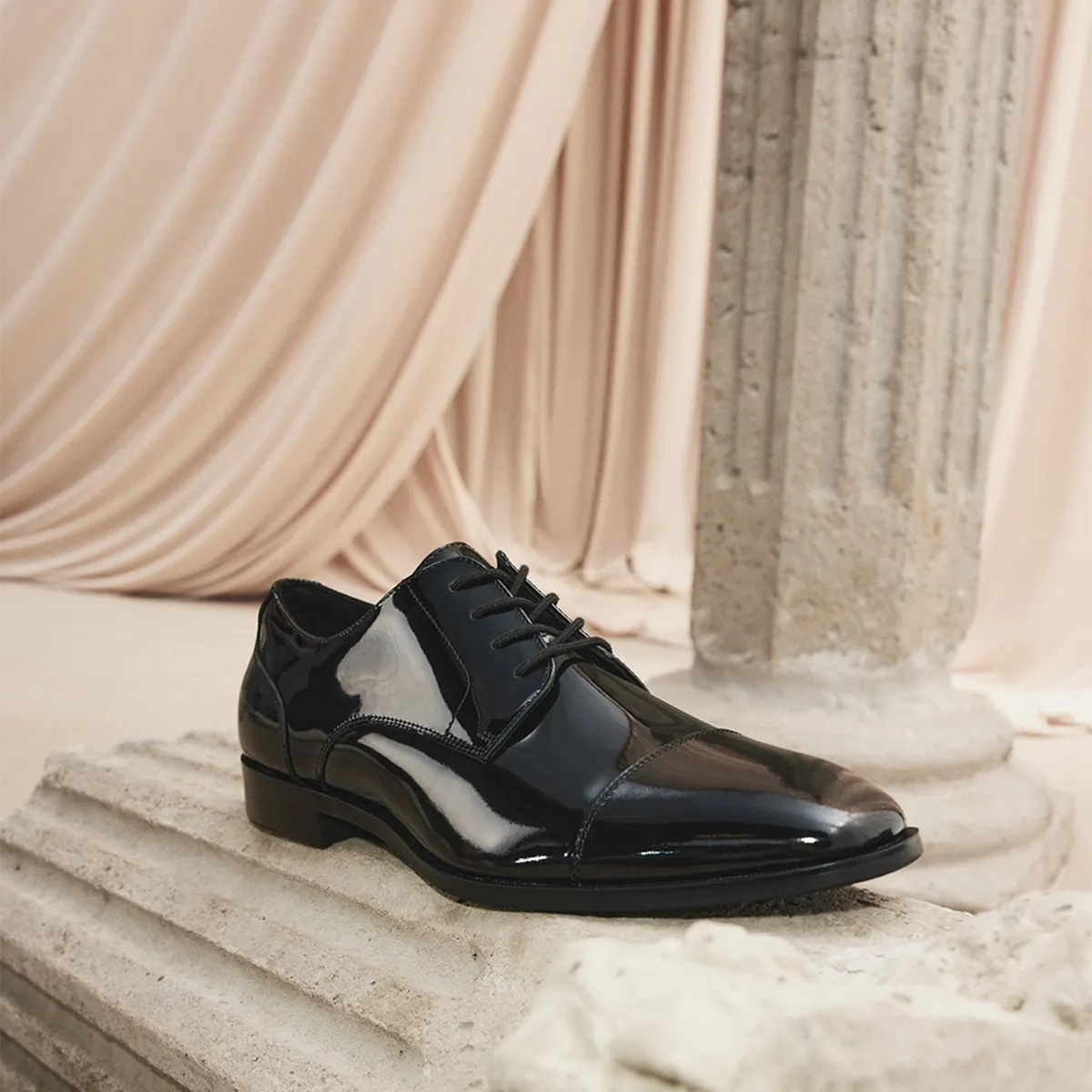 ALDO - Zapato Formal Hombre Cuero Negro Aldo