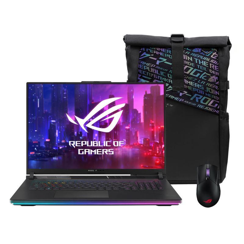 ASUS - Notebook ASUS ROG Strix SCAR 18 Intel Core i9 NVIDIA GeForce RTX 4090 32GB RAM 2TB SSD 18" WQXGA 240Hz