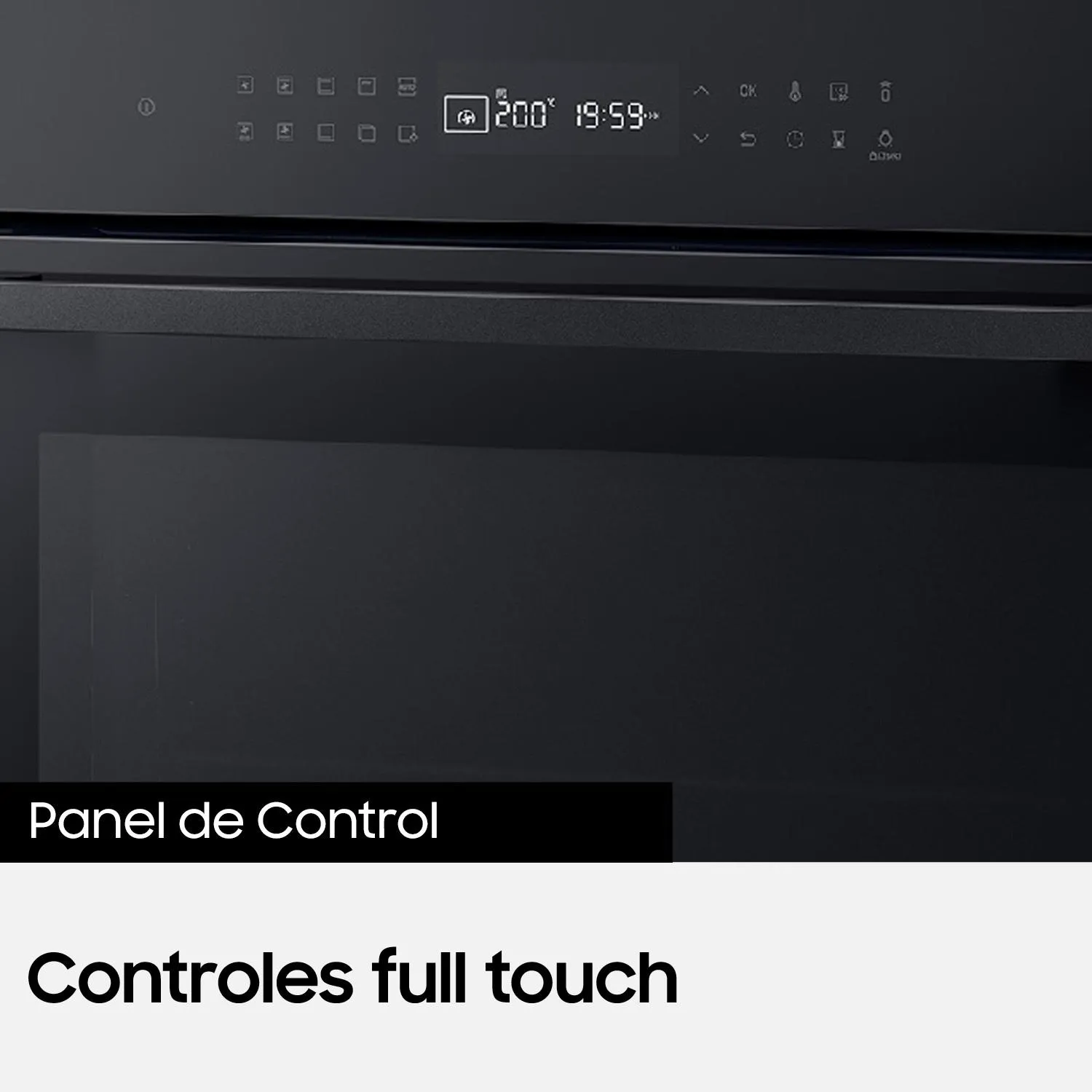 SAMSUNG Horno Eléctrico Empotrable 76 Lt Series 4 Wifi NV7B4020ZAK