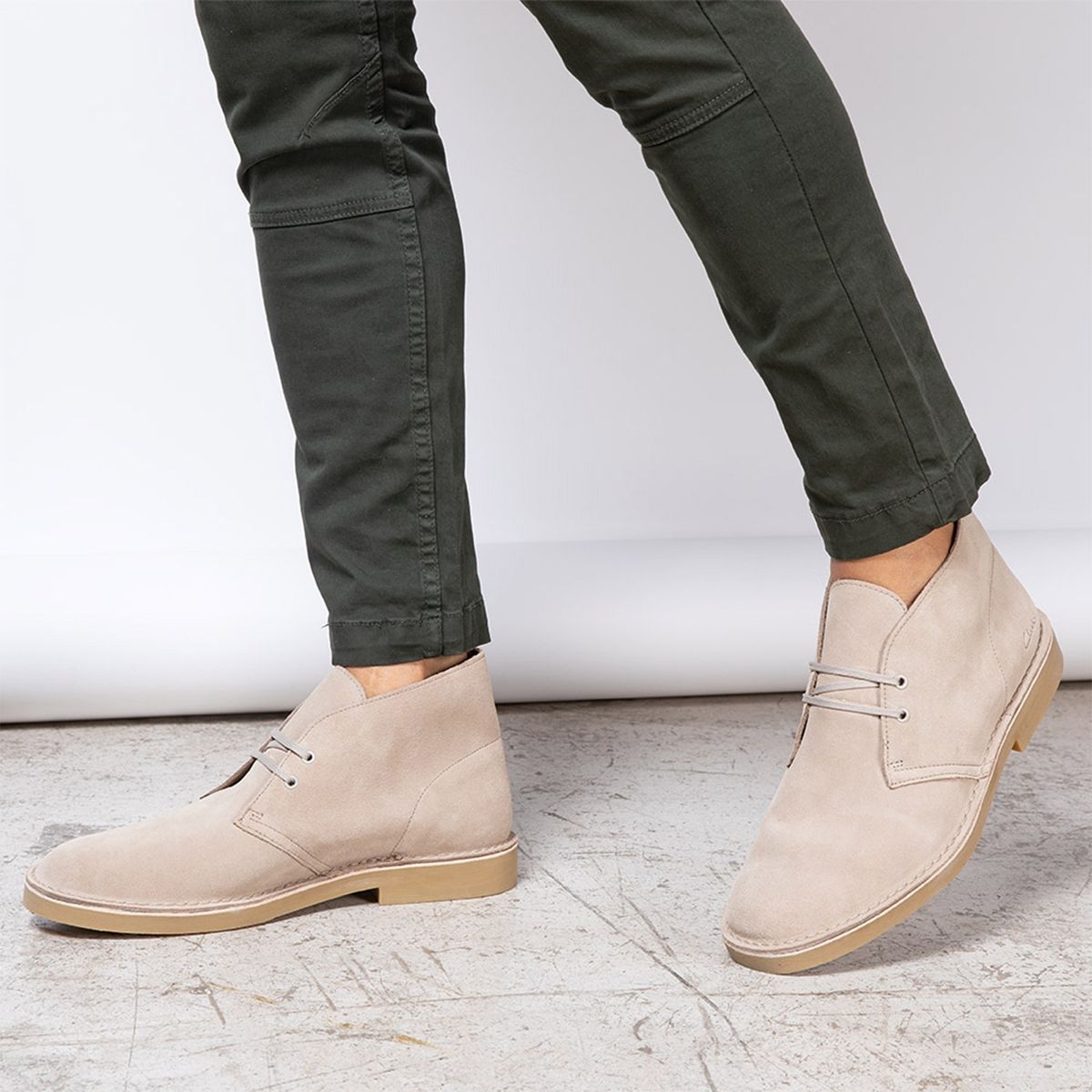 CLARKS - Zapato Casual Hombre Beige Clarks