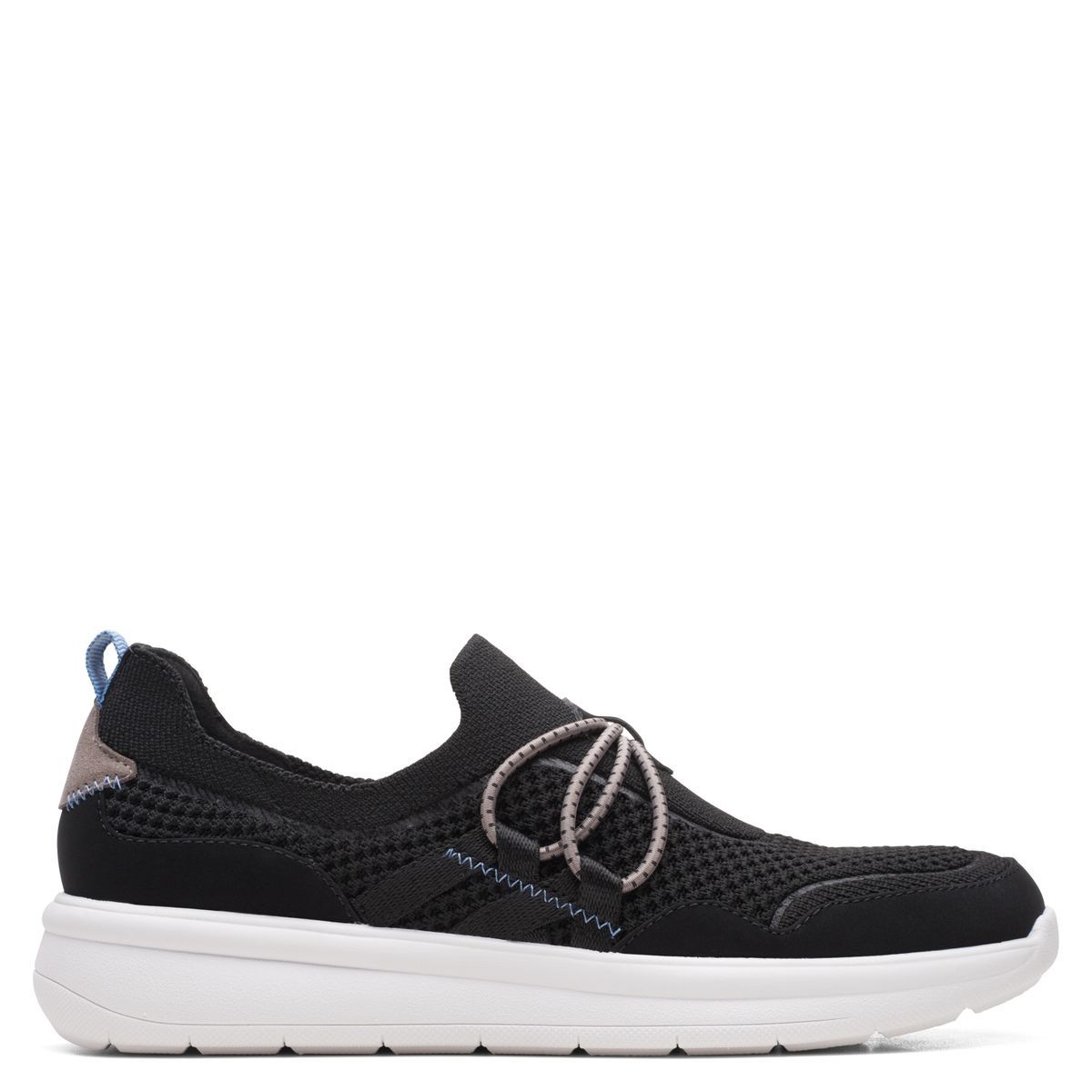 CLARKS - Zapatilla Urbana Mujer Negro Clarks