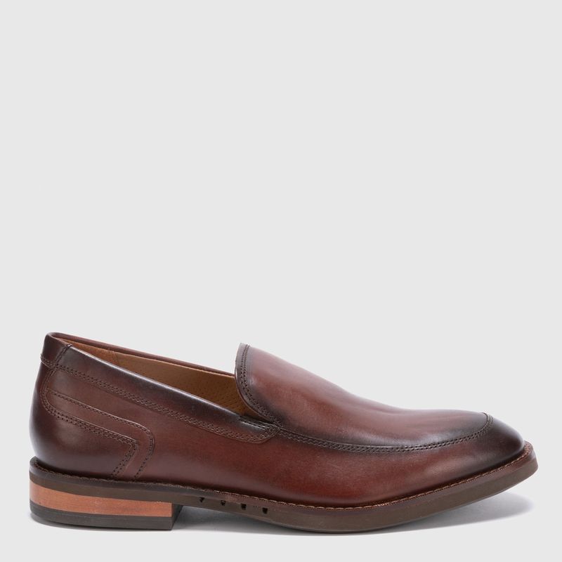 CLARKS - Zapato Formal Cuero Hombre Café Clarks