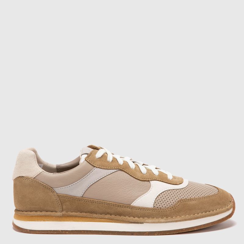 CLARKS - Zapatilla Urbana Hombre Café Clarks