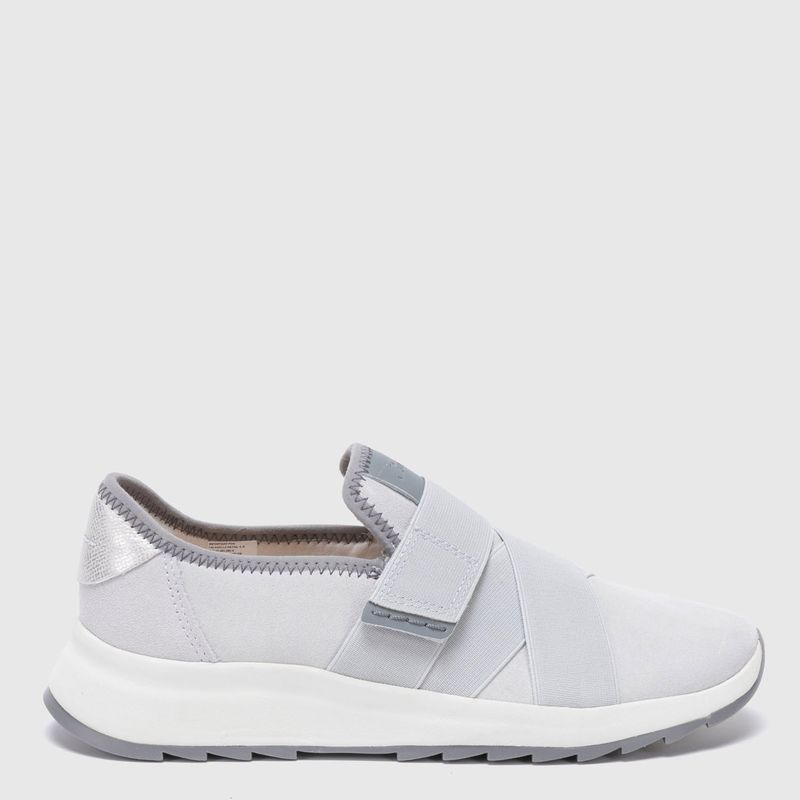 CLARKS - Zapatilla Urbana Mujer Gris Clarks