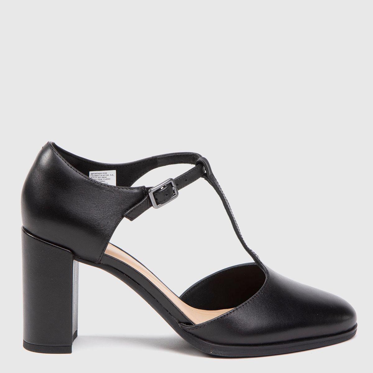CLARKS - Zapato Formal Mujer Cuero Negro Clarks
