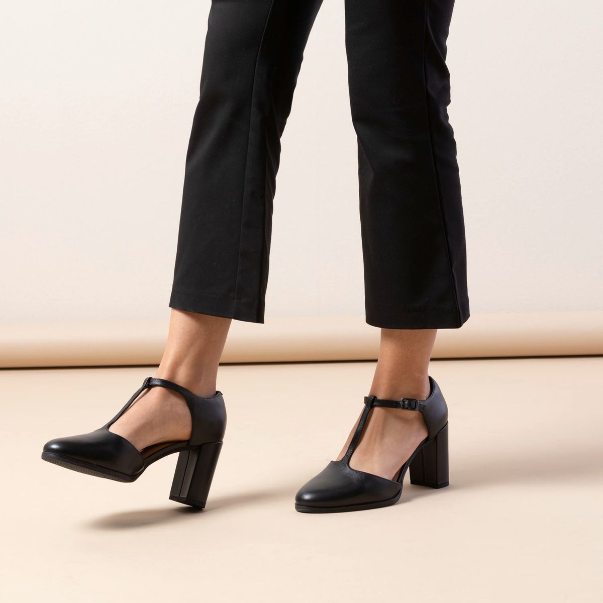 CLARKS - Zapato Formal Mujer Cuero Negro Clarks