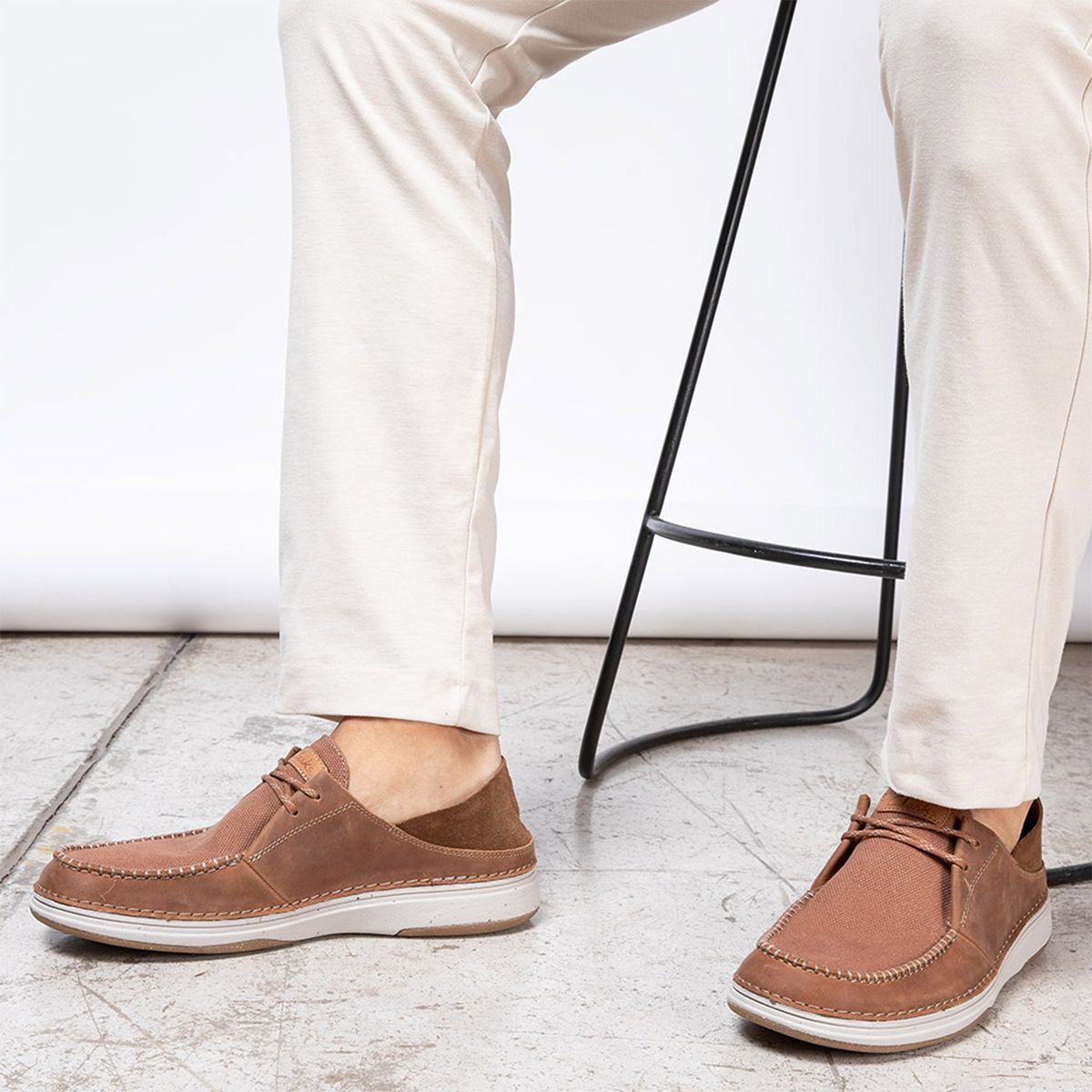 CLARKS - Zapato Casual Hombre Café Clarks
