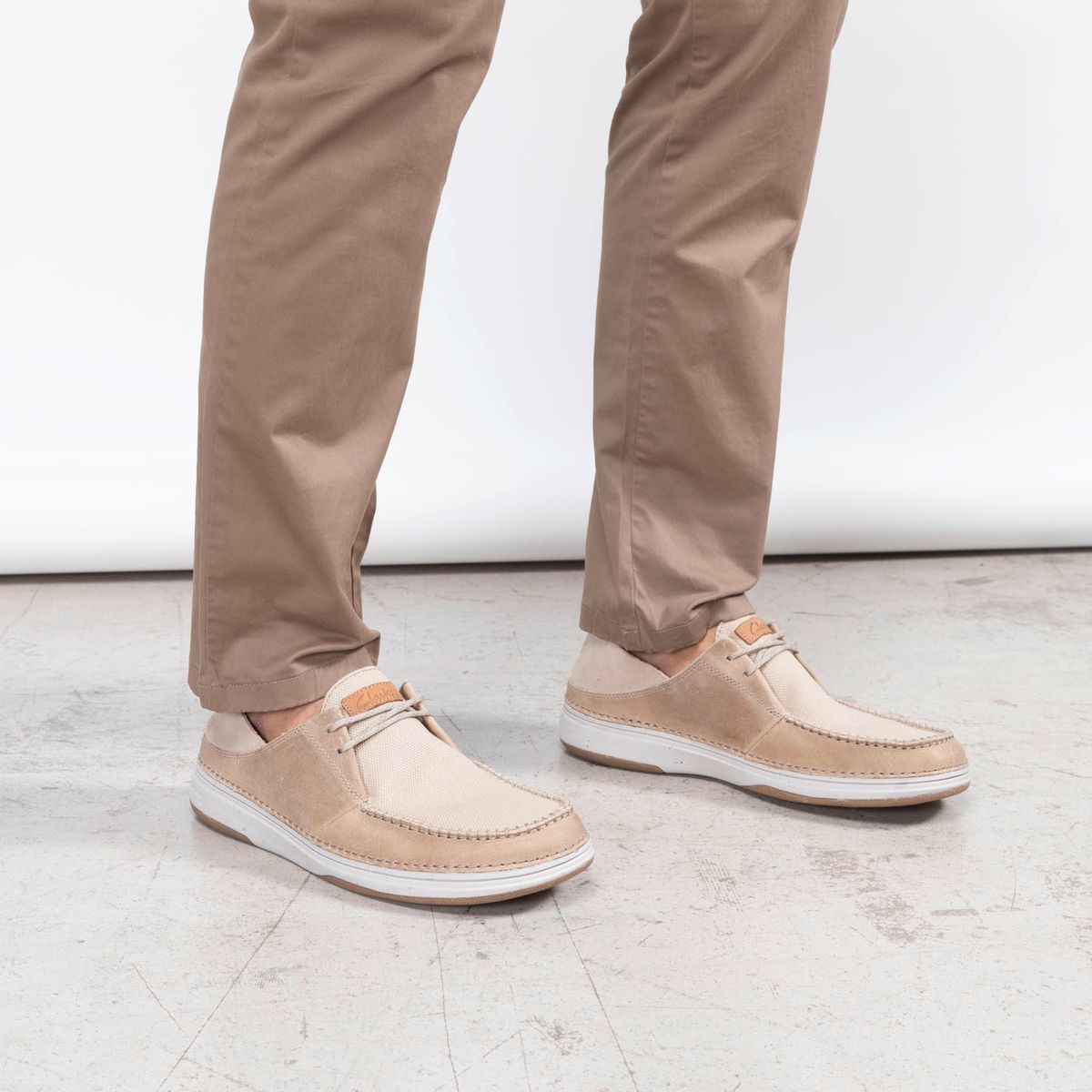 CLARKS - Zapato Casual Hombre Café Clarks