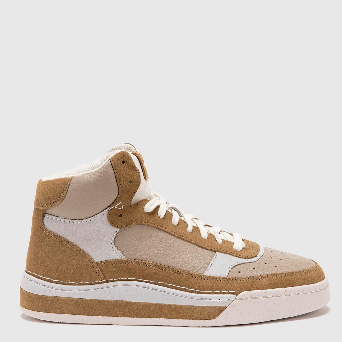 CLARKS - Zapatilla Urbana Hombre Cuero Café Clarks