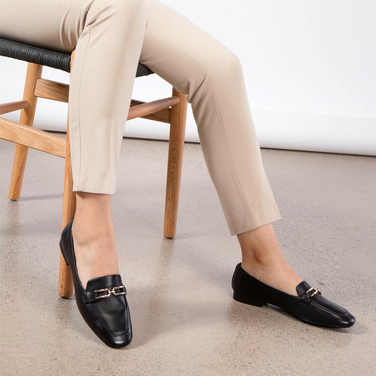 ALDO - Cadoder Mocasín Mujer Cuero Negro Aldo