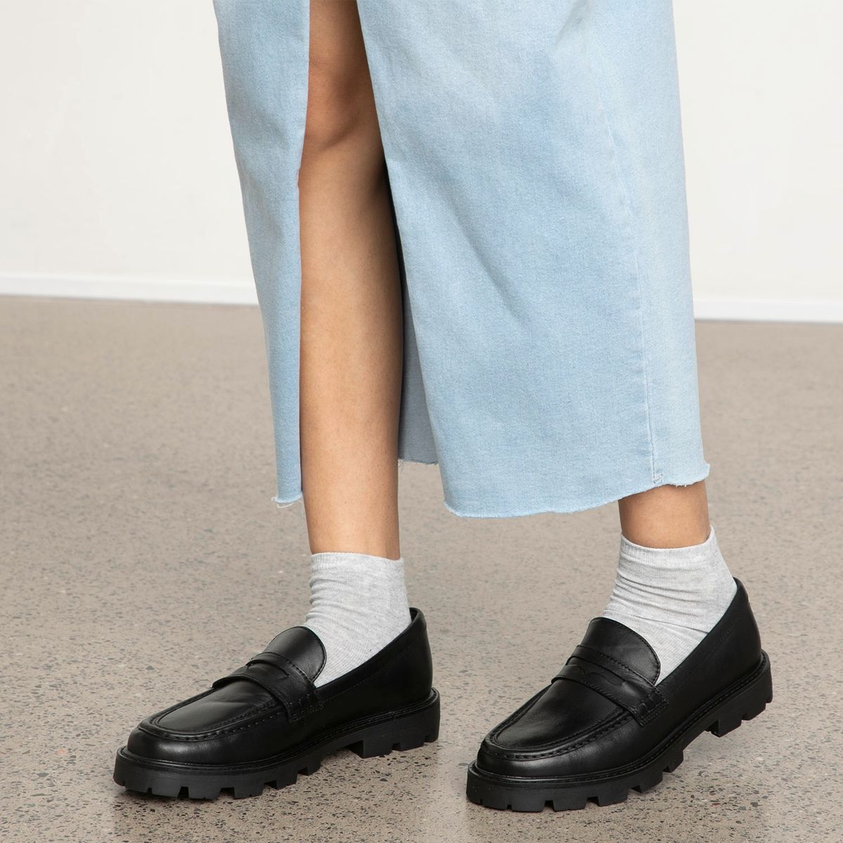 ALDO - Soprano Mocasín Mujer Cuero Negro Aldo