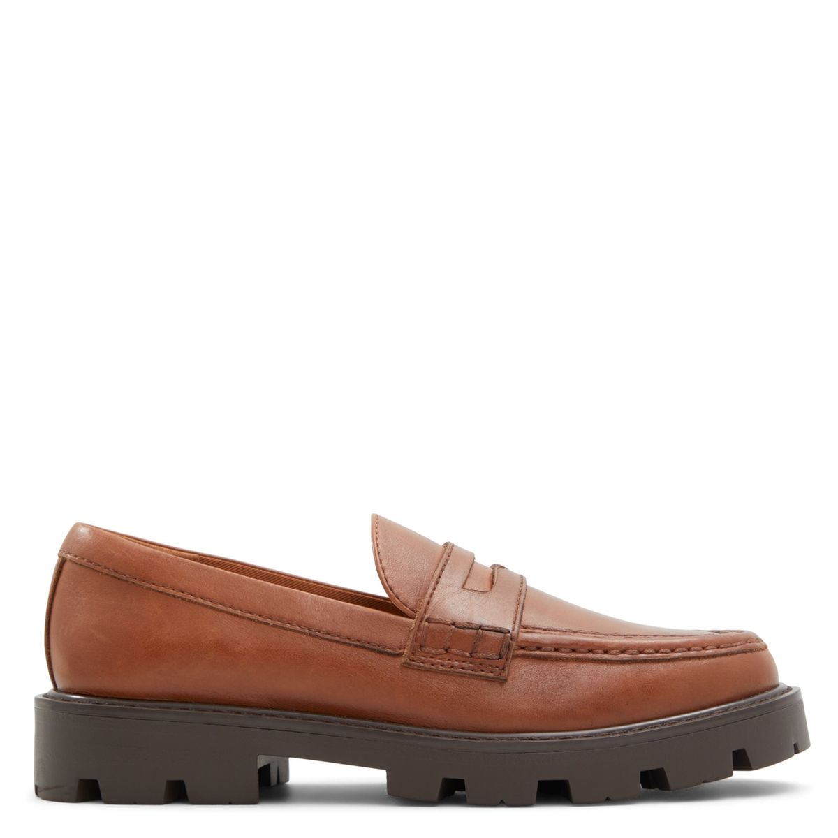 ALDO - Soprano Mocasín Mujer Cuero Café Aldo