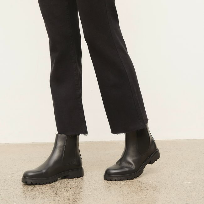 ALDO - Adalitlan Botín Mujer Cuero Negro Aldo