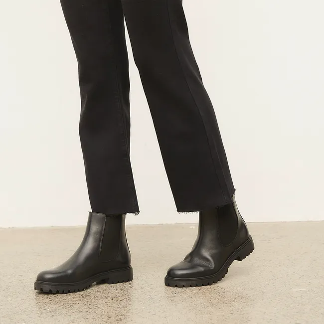 ALDO - Adalitlan Botín Mujer Cuero Negro Aldo