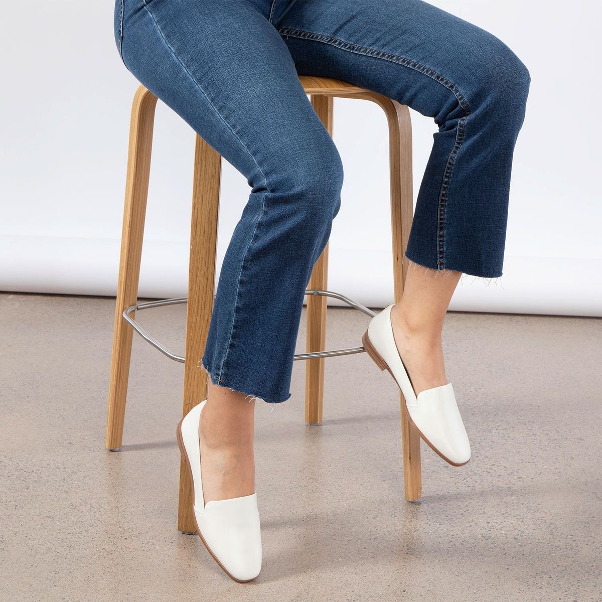 ALDO - Veadith Ballerina Mujer Cuero Blanco Aldo