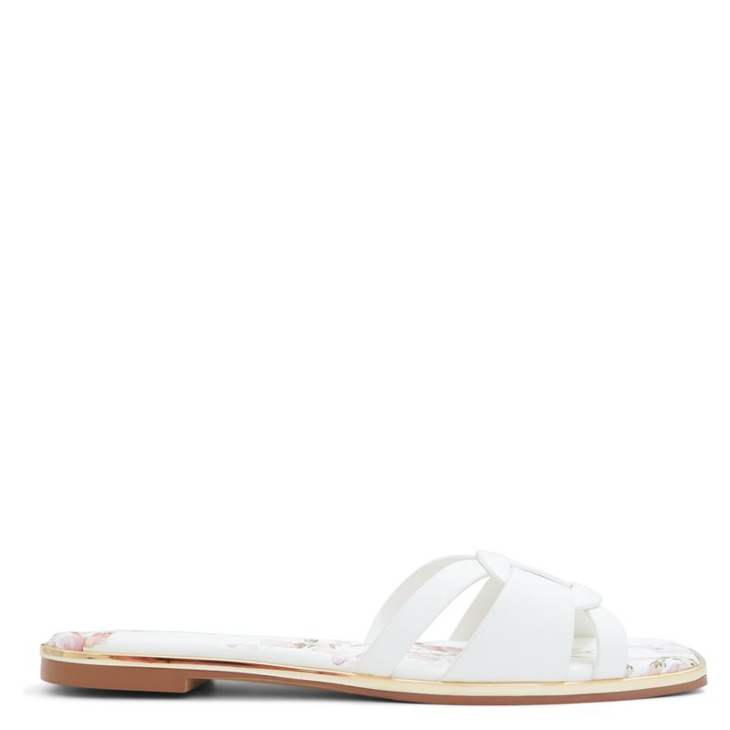 ALDO - Cadialdan Sandalia Plana Mujer Blanco Aldo