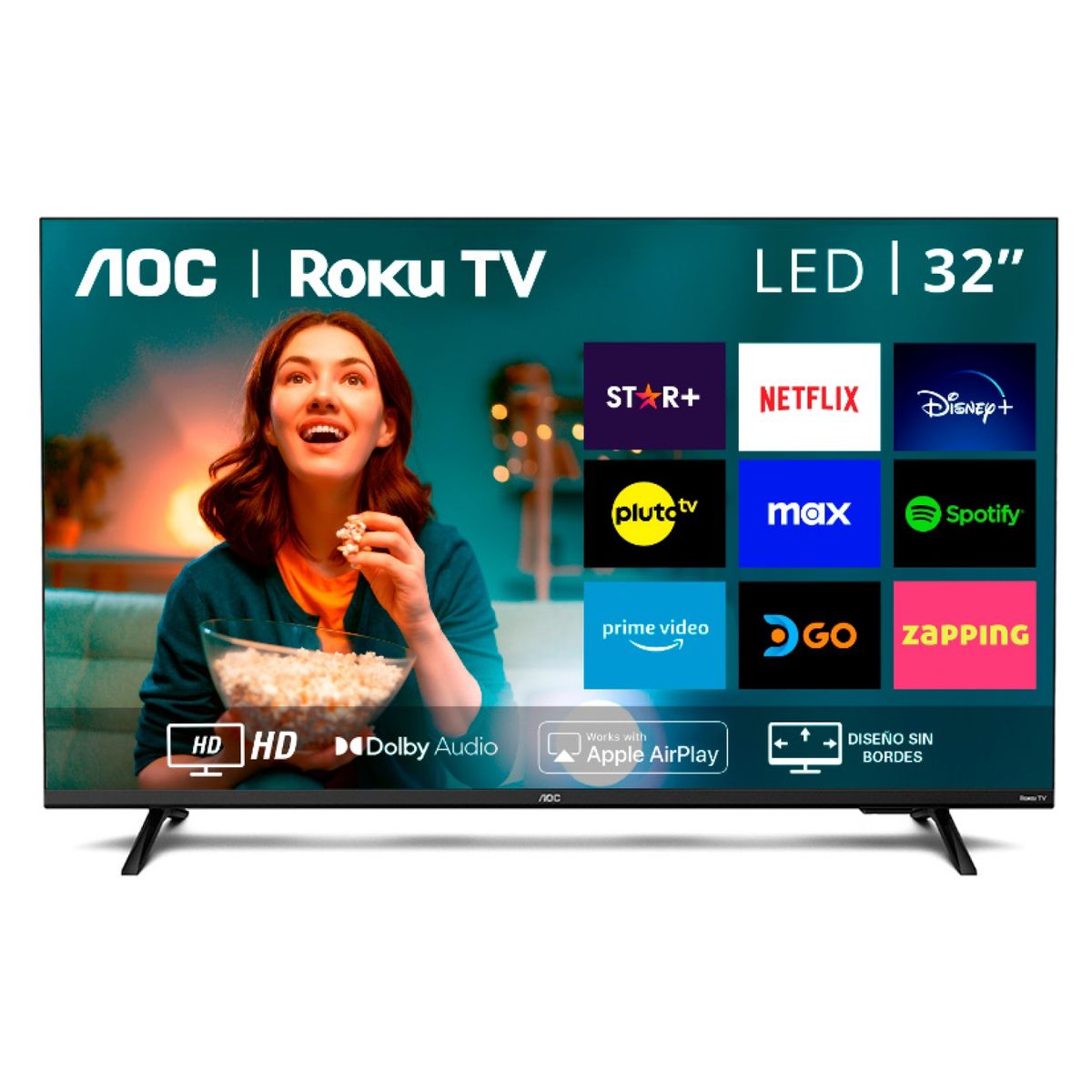 AOC - LED Smart TV 32" 32S5135 HD AOC