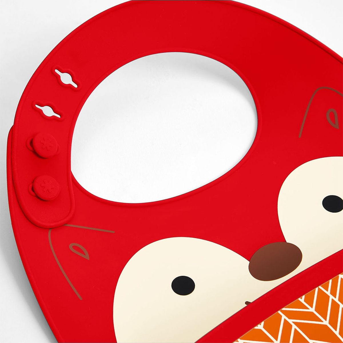 SKIP HOP - Zoo Fold And Go Solicone Bib Fox Skip Hop