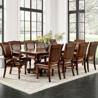 Juego De Comedor New King C/Ext Mesa/8 Sillas/2 Sitiales