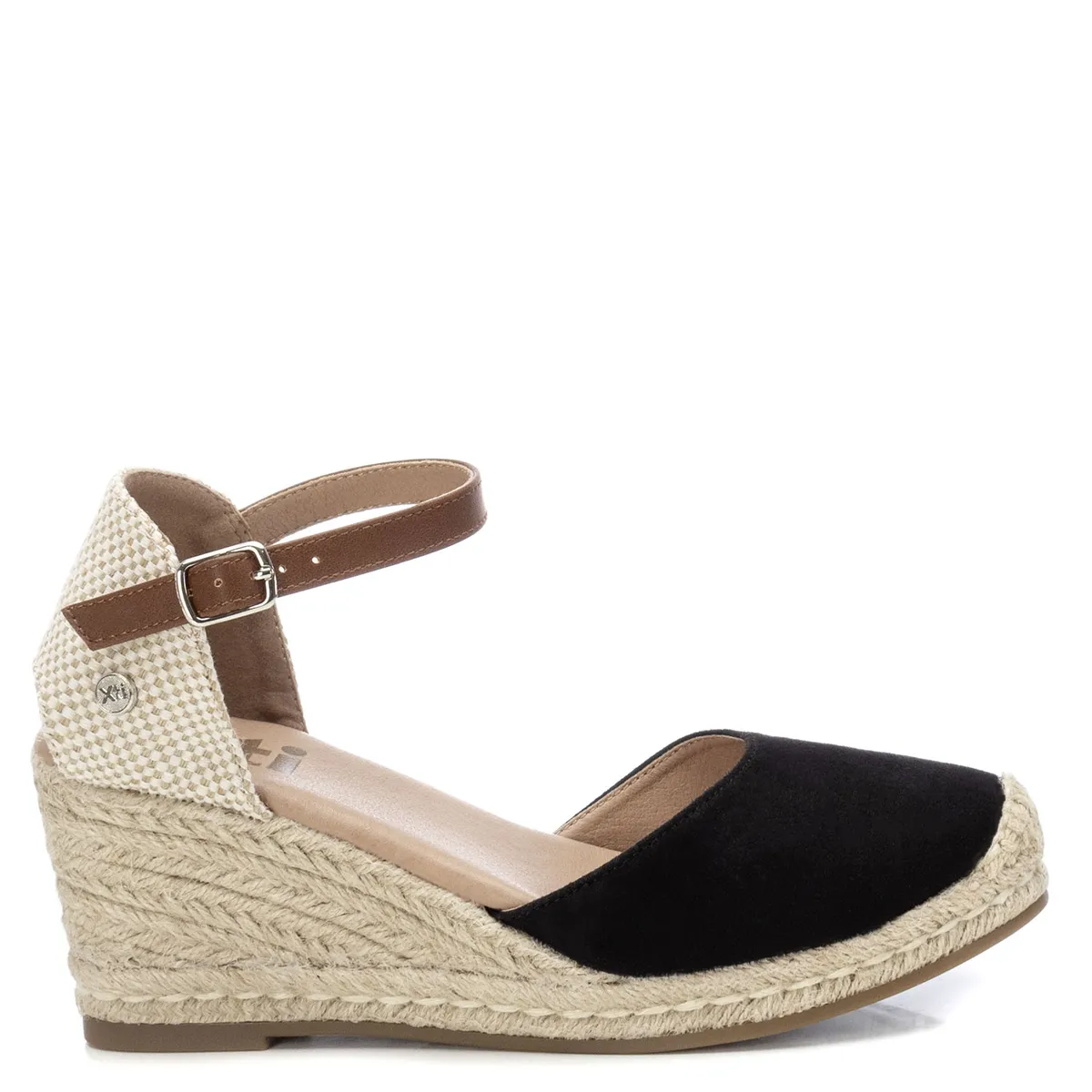 XTI - Sandalia Mujer Negro Xti