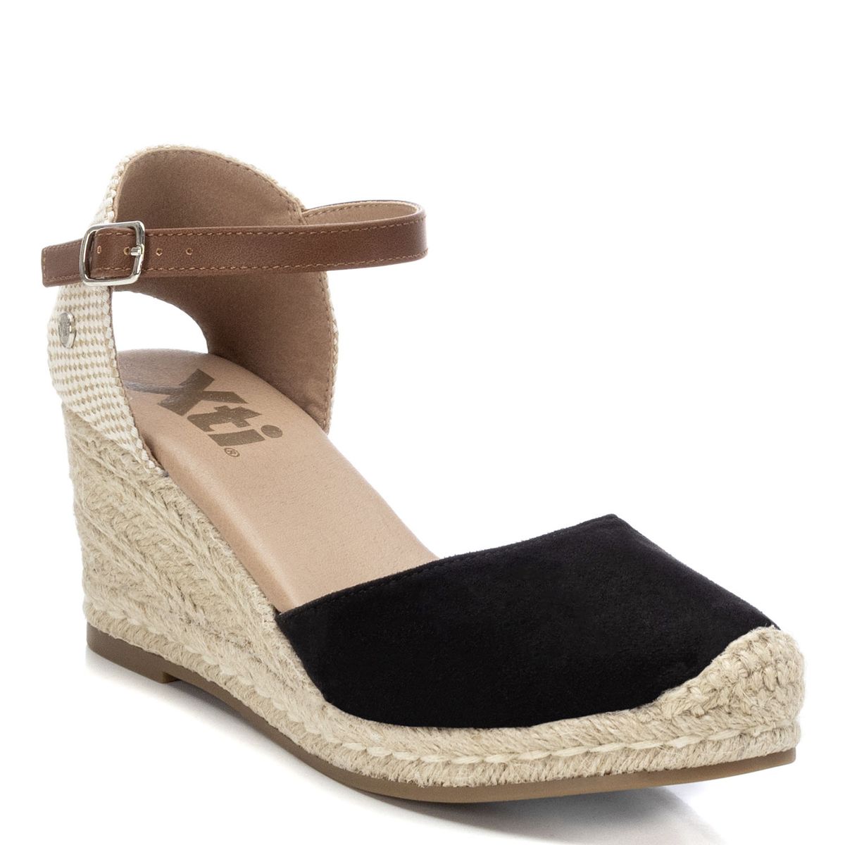 XTI - Sandalia Mujer Negro Xti