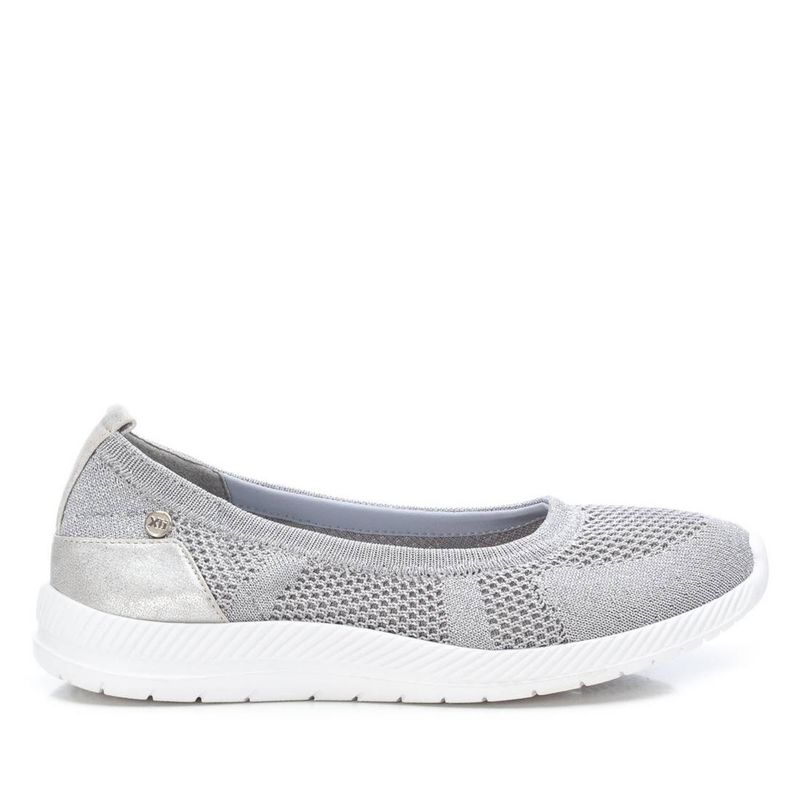 XTI - Zapato Casual Mujer Plateado Xti