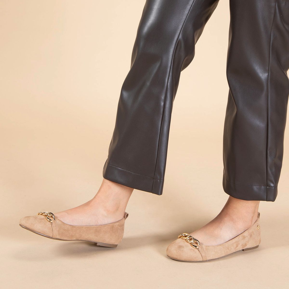 XTI - Zapato Casual Mujer Café Xti