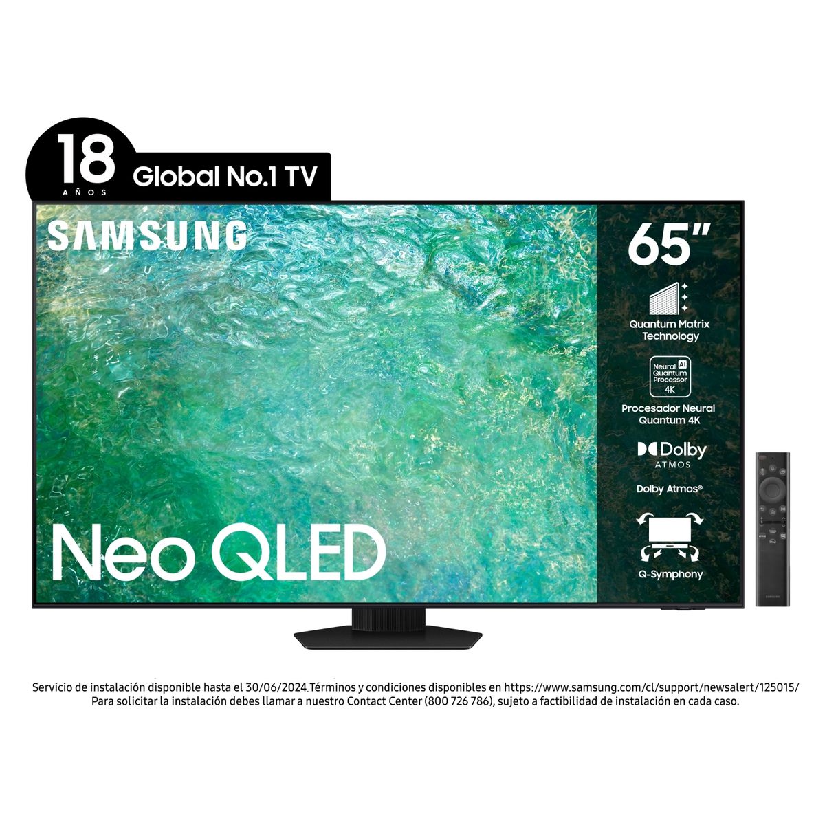 SAMSUNG - Smart TV Neo QLED 4K 65" Samsung QN85C 2023