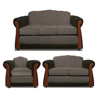 Juego De Living Marsella 3+2+1 T/Pu