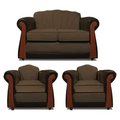 COMERCIALIZADORA ELEGANT DETAIL - Juego Living Marsella 2+1+1 T/Pu