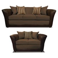 Juego De Living Minnesota 3+2 T/Pu Elegant Detail