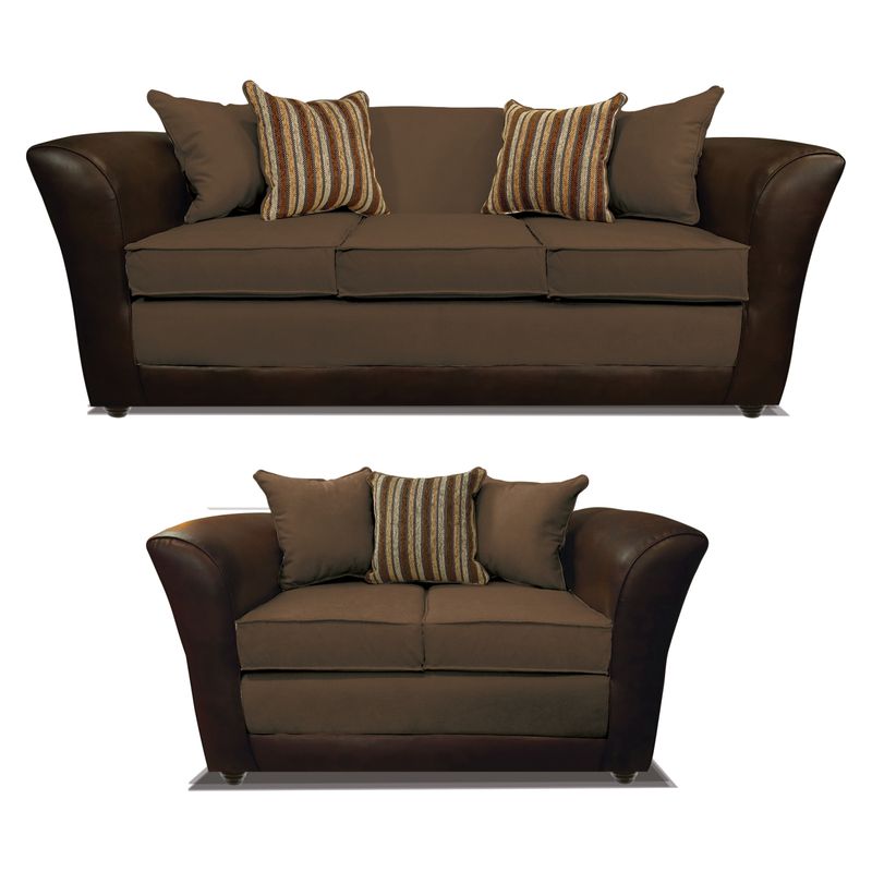 COMERCIALIZADORA ELEGANT DETAIL - Juego De Living Minnesota 3+2 T/Pu Elegant Detail