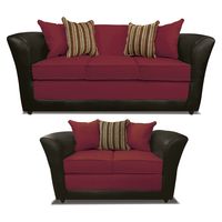 Juego De Living Minnesota 3+2 T/Pu Elegant Detail