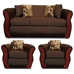 COMERCIALIZADORA ELEGANT DETAIL - Juego Living Girona 3+1+1 T/Pu