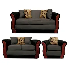 COMERCIALIZADORA ELEGANT DETAIL - Juego Living Girona 3+2+1 T/Pu