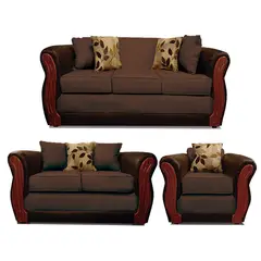 COMERCIALIZADORA ELEGANT DETAIL - Juego Living Girona 3+2+1 T/Pu