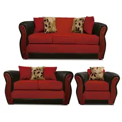 COMERCIALIZADORA ELEGANT DETAIL - Juego Living Girona 3+2+1 T/Pu